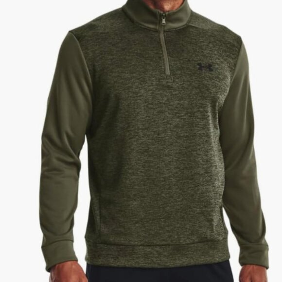 Under Armour Men's Fleece Twist Quarter Zip -Size 2XL - Picture 1 of 6